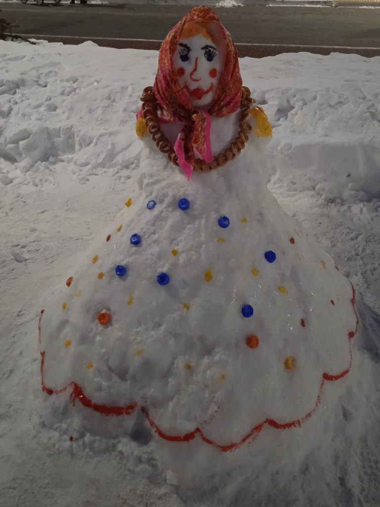 Конкурс снежных фигур «Белый фестиваль».